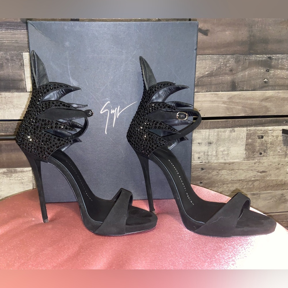 Giuseppe Zanotti Coline 110 Mt Pl Camoscio In X Ricamo